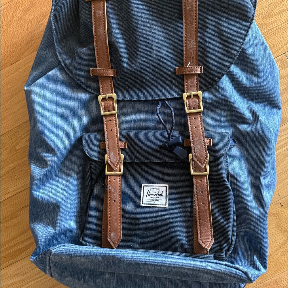 Herschel Supply Company Blue and Brown Men's Backpack